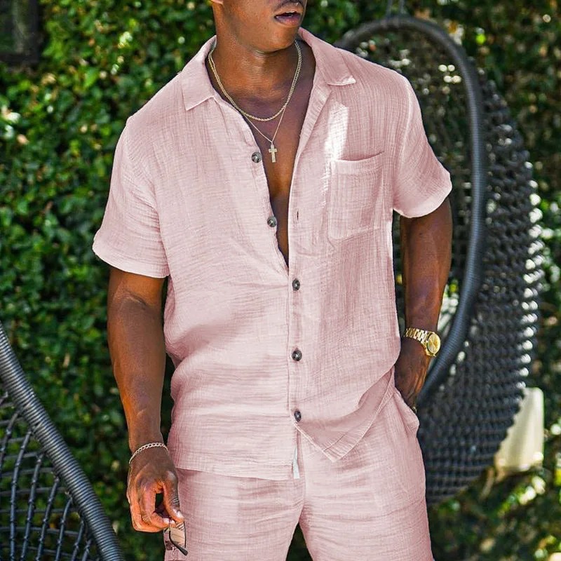 2026 New Design Men's Casual S - Linen Shirt Summer recensione e prezzo