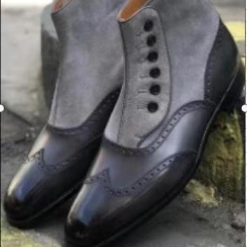 Men's Leather Suede Chelsea Bo - Men'S Fashion News recensione e prezzo