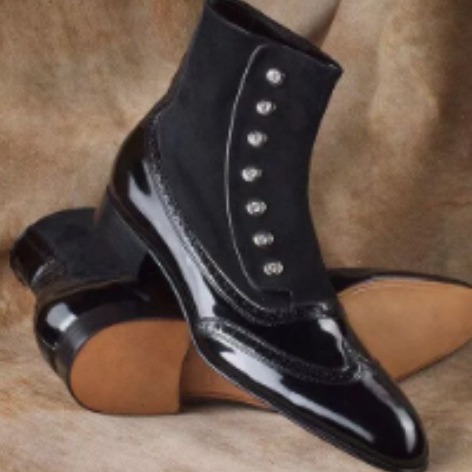 Men's Leather Suede Chelsea Bo - Men'S Fashion News recensione e prezzo