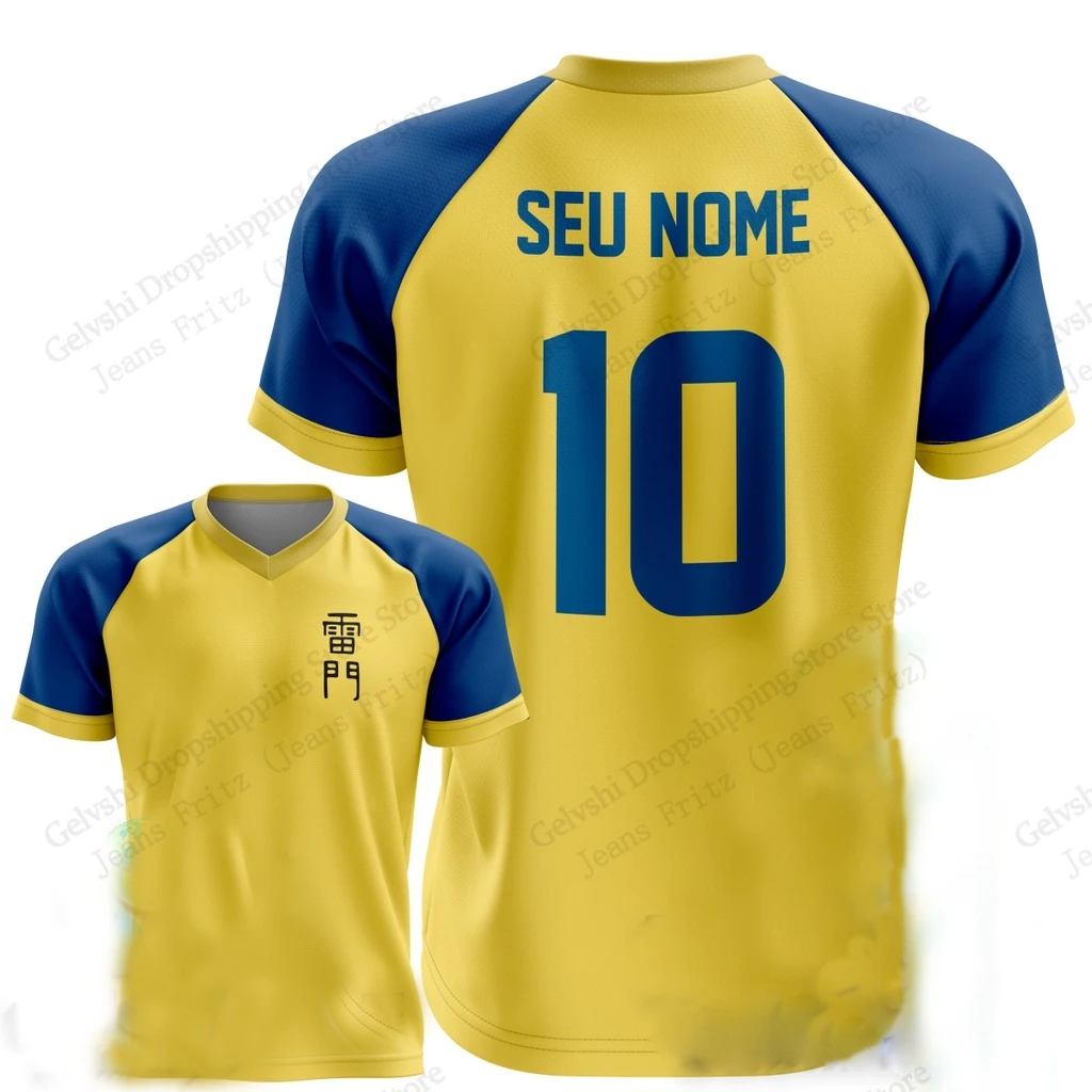 New Jersey Anime Inazuma Eleve - Jeans Shirt Fashion For Men recensione e prezzo