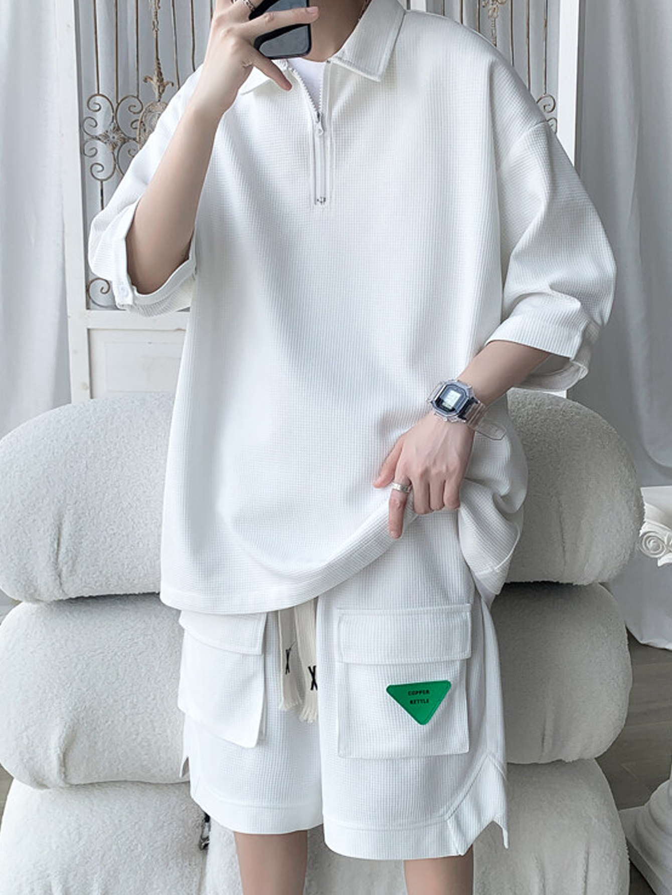 2-piece men's summer casual ou - Men'S Fashion V Neck T Shirts recensione e prezzo