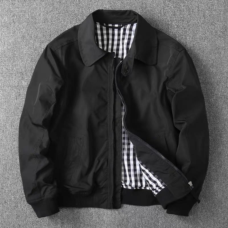 Spring Casual Solid Fashion Sl - Mens Fashion Bomber Jacket recensione e prezzo