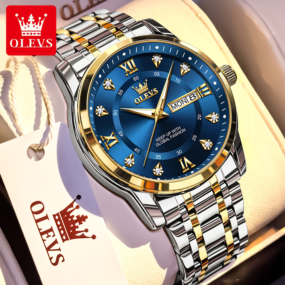 OLEVS Brand Fashion men's watc - Men'S Fashion Model recensione e prezzo