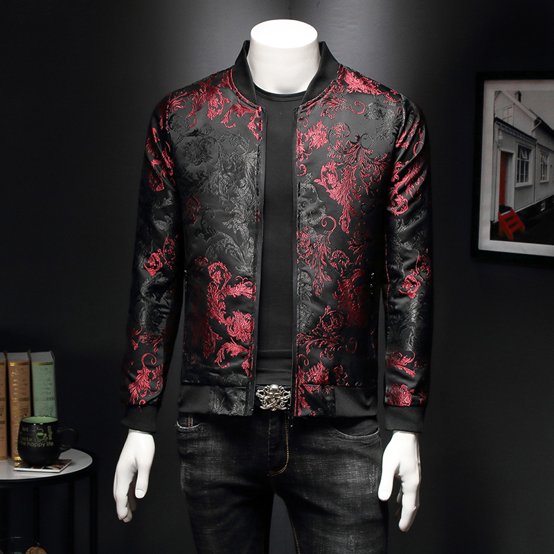 Paisley Pattern Floral Jacket  - Mens Fashion Bomber Jacket recensione e prezzo