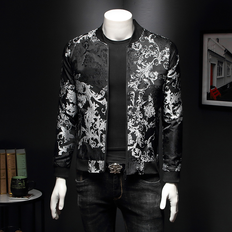 Paisley Pattern Floral Jacket  - Mens Fashion Bomber Jacket recensione e prezzo