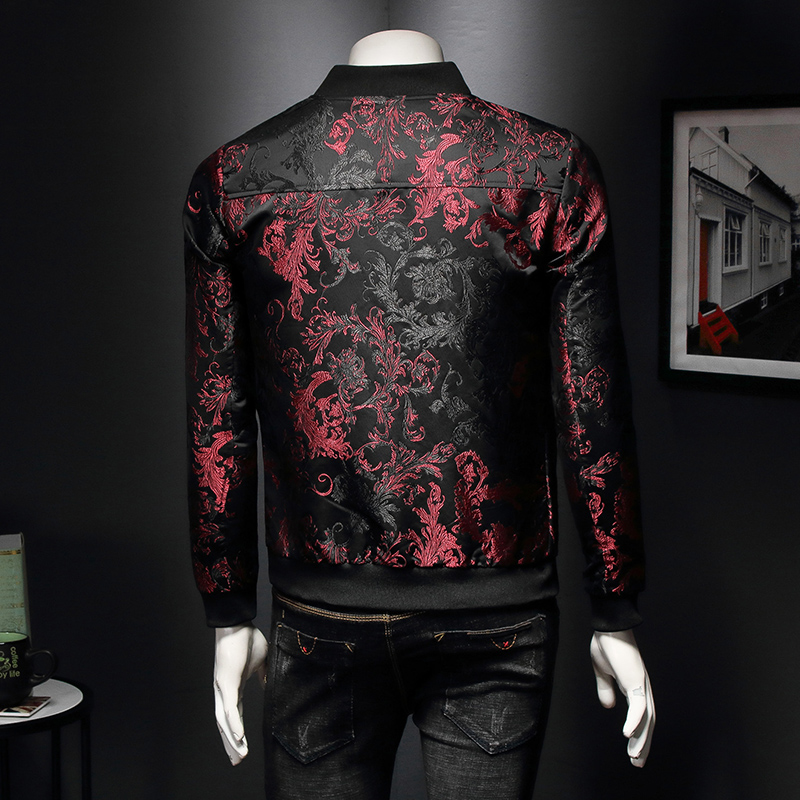 Paisley Pattern Floral Jacket  - Mens Fashion Bomber Jacket recensione e prezzo