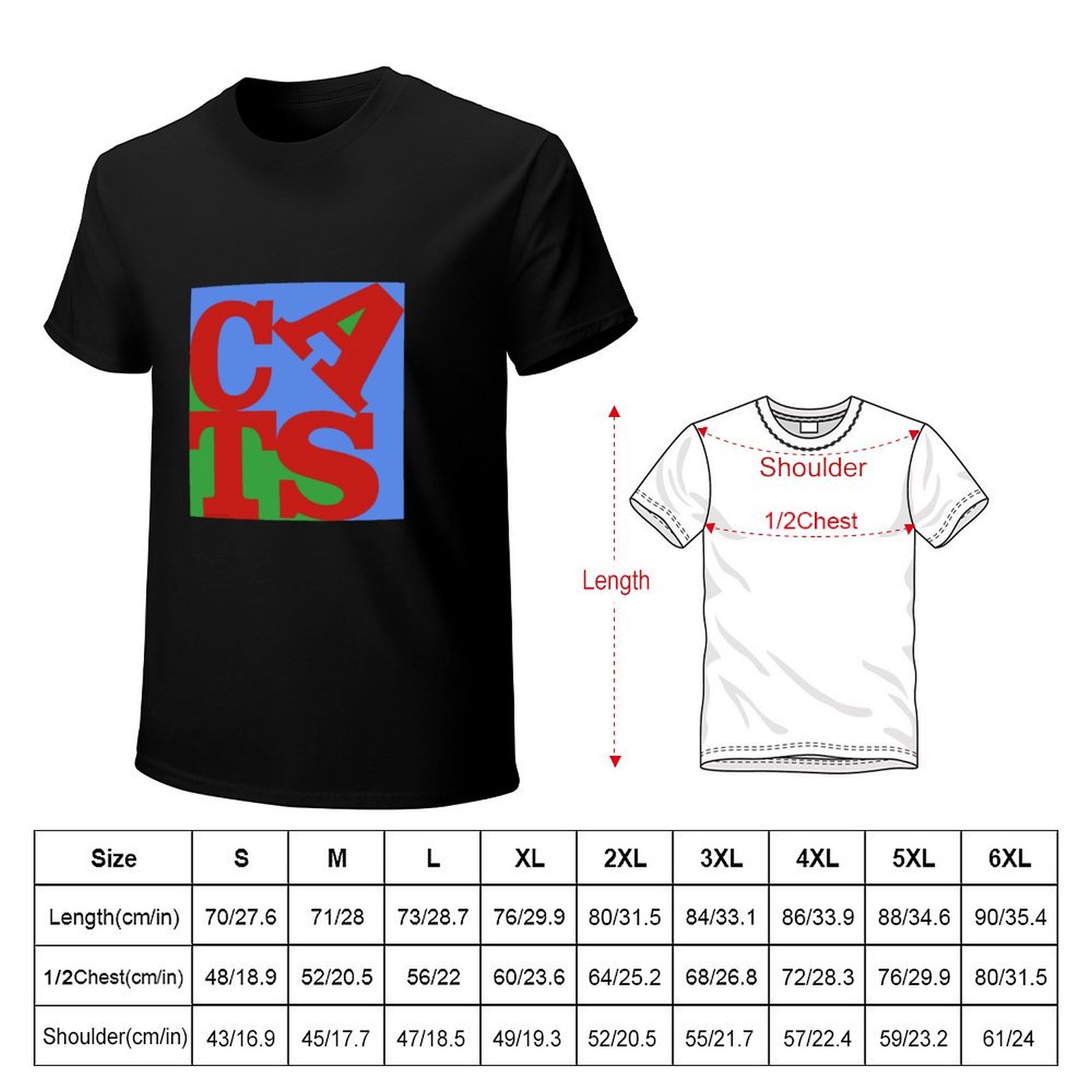 Cats NYC Modern Art T-Shirt Su - Men'S Fashion Nyc recensione e prezzo