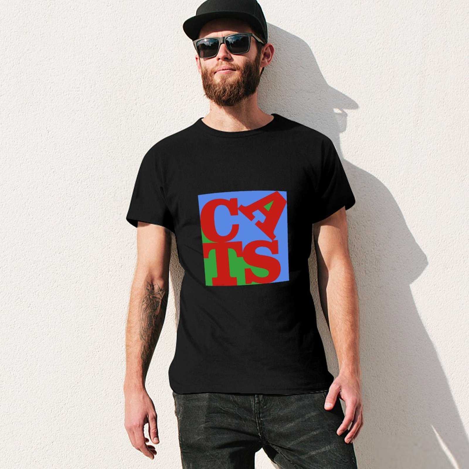 Cats NYC Modern Art T-Shirt Su - Men'S Fashion Nyc recensione e prezzo