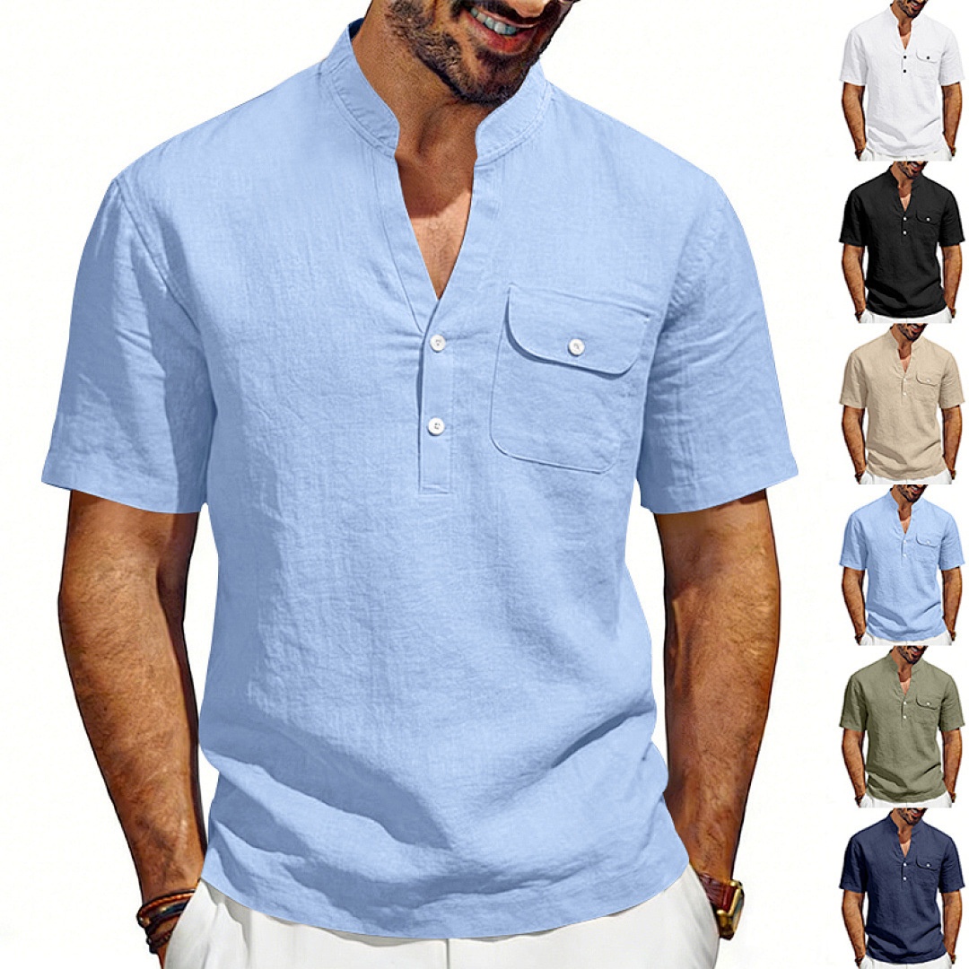 Cross-border summer linen loos - Linen Shirt Summer recensione e prezzo