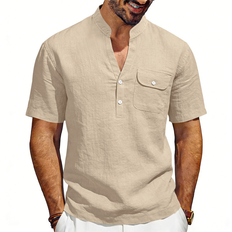 Cross-border summer linen loos - Linen Shirt Summer recensione e prezzo