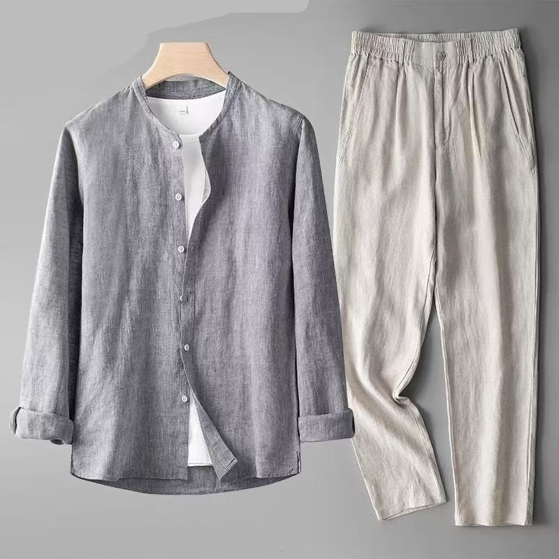 2026 (Shirt + trousers) Spring - Linen Shirt Summer recensione e prezzo