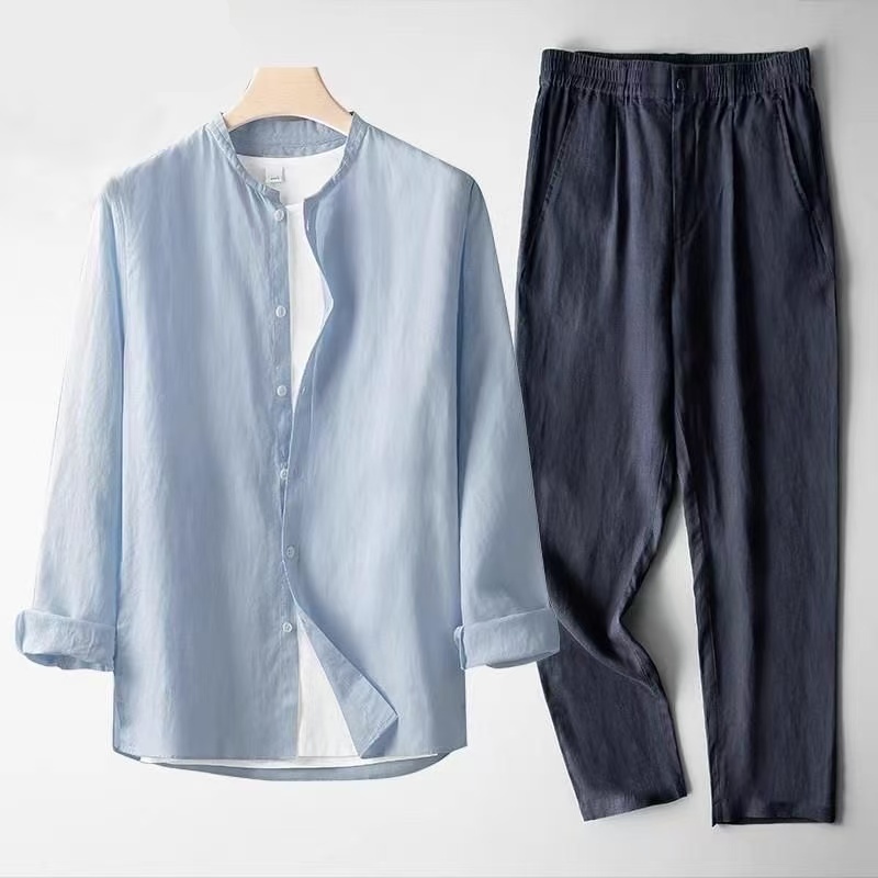 2026 (Shirt + trousers) Spring - Linen Shirt Summer recensione e prezzo