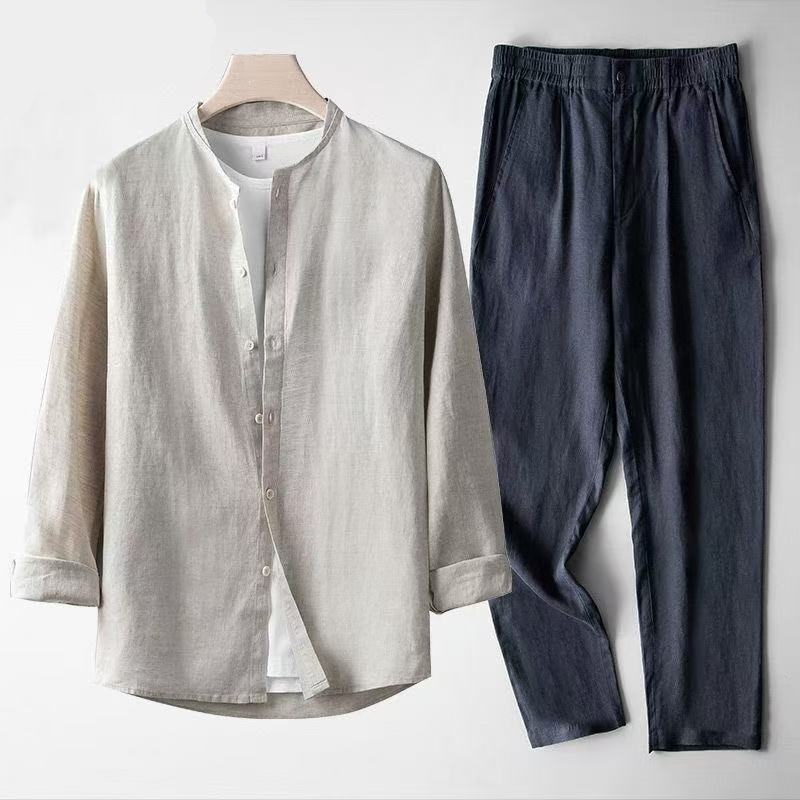 2026 (Shirt + trousers) Spring - Linen Shirt Summer recensione e prezzo