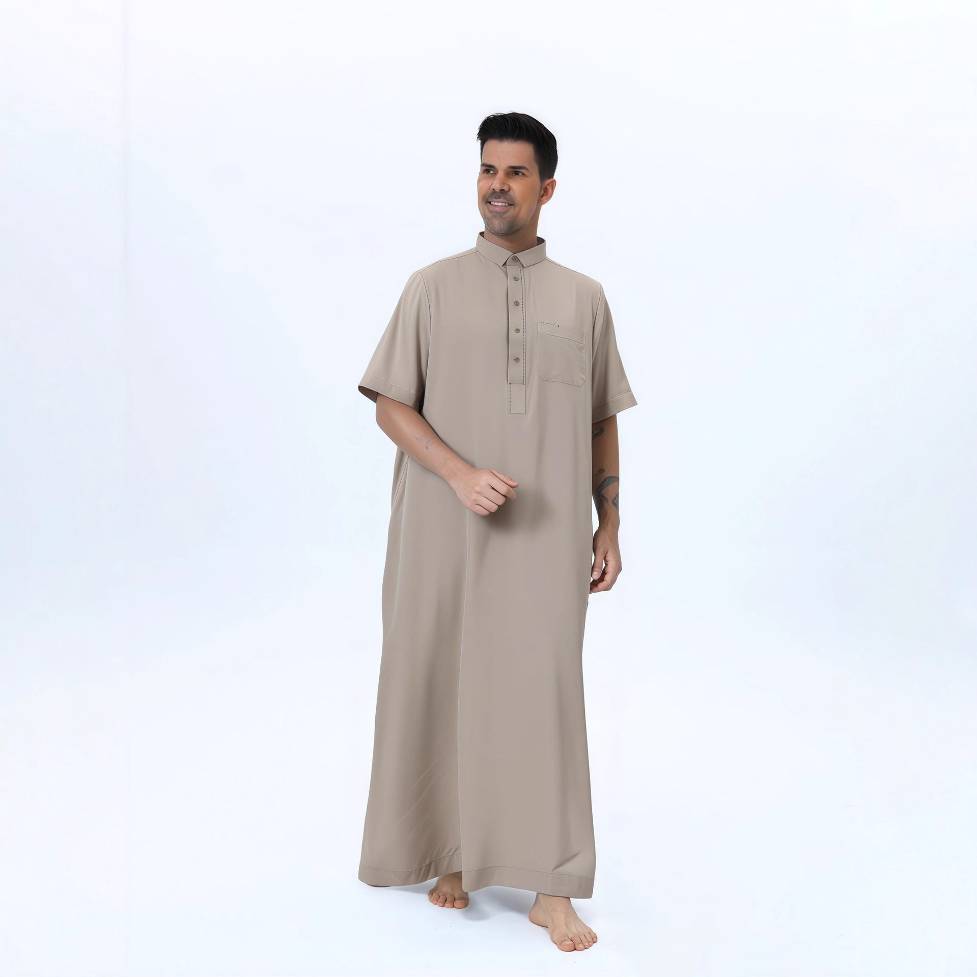 Arabic Mens Robe Qatar Style S - Men'S Fashion Qatar recensione e prezzo
