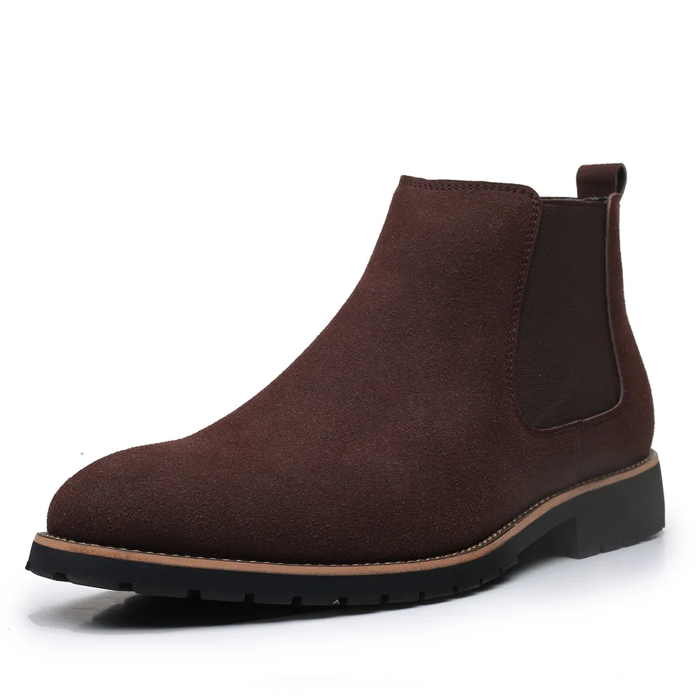 Men Ankle Boots British Style  - Mens Fashion Dress recensione e prezzo