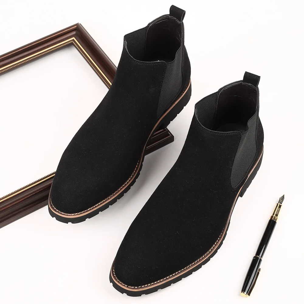 Men Ankle Boots British Style  - Mens Fashion Dress recensione e prezzo