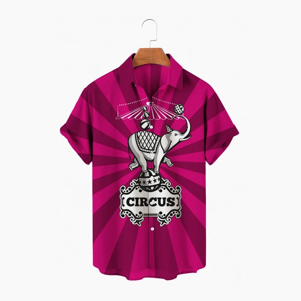 Circus Clown Hawaiian Fashion  - Jeans Shirt Fashion For Men recensione e prezzo