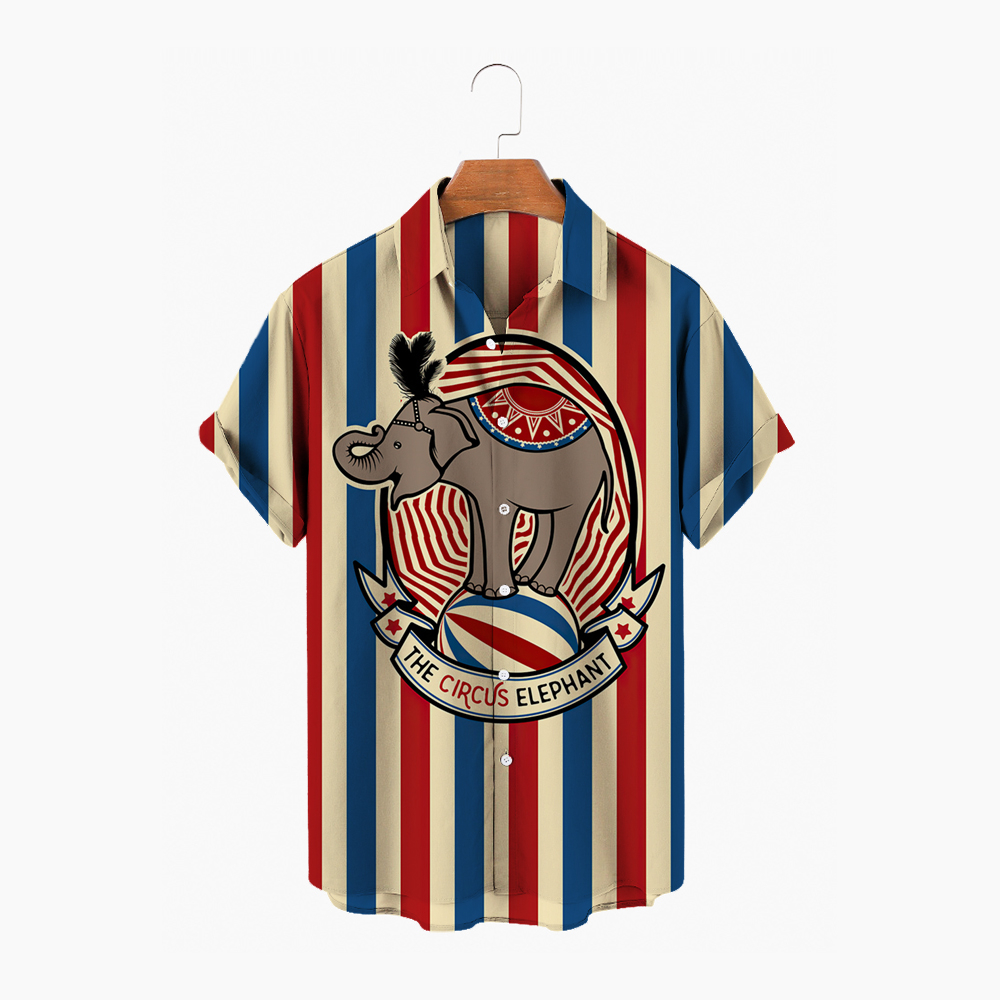 Circus Clown Hawaiian Fashion  - Jeans Shirt Fashion For Men recensione e prezzo