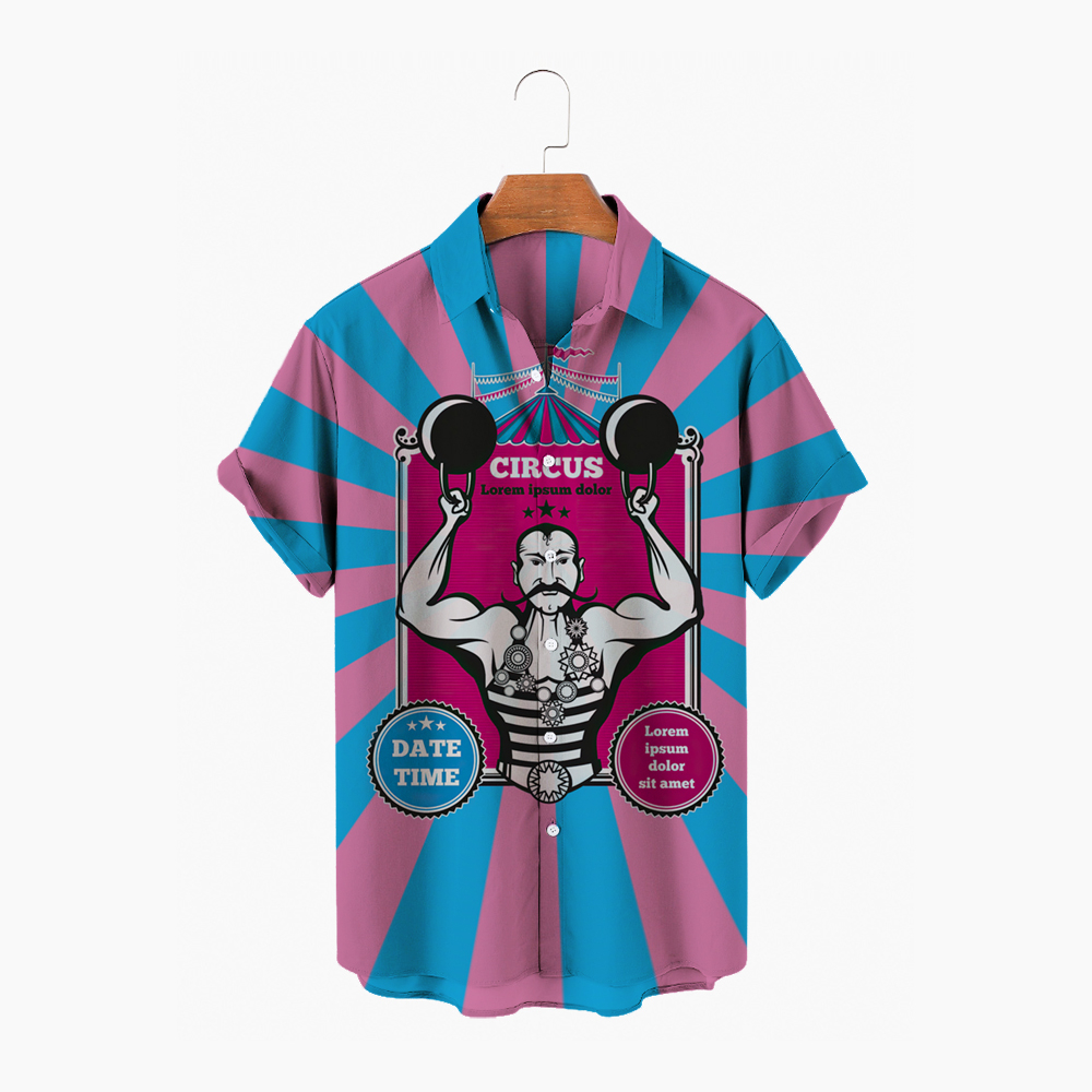 Circus Clown Hawaiian Fashion  - Jeans Shirt Fashion For Men recensione e prezzo