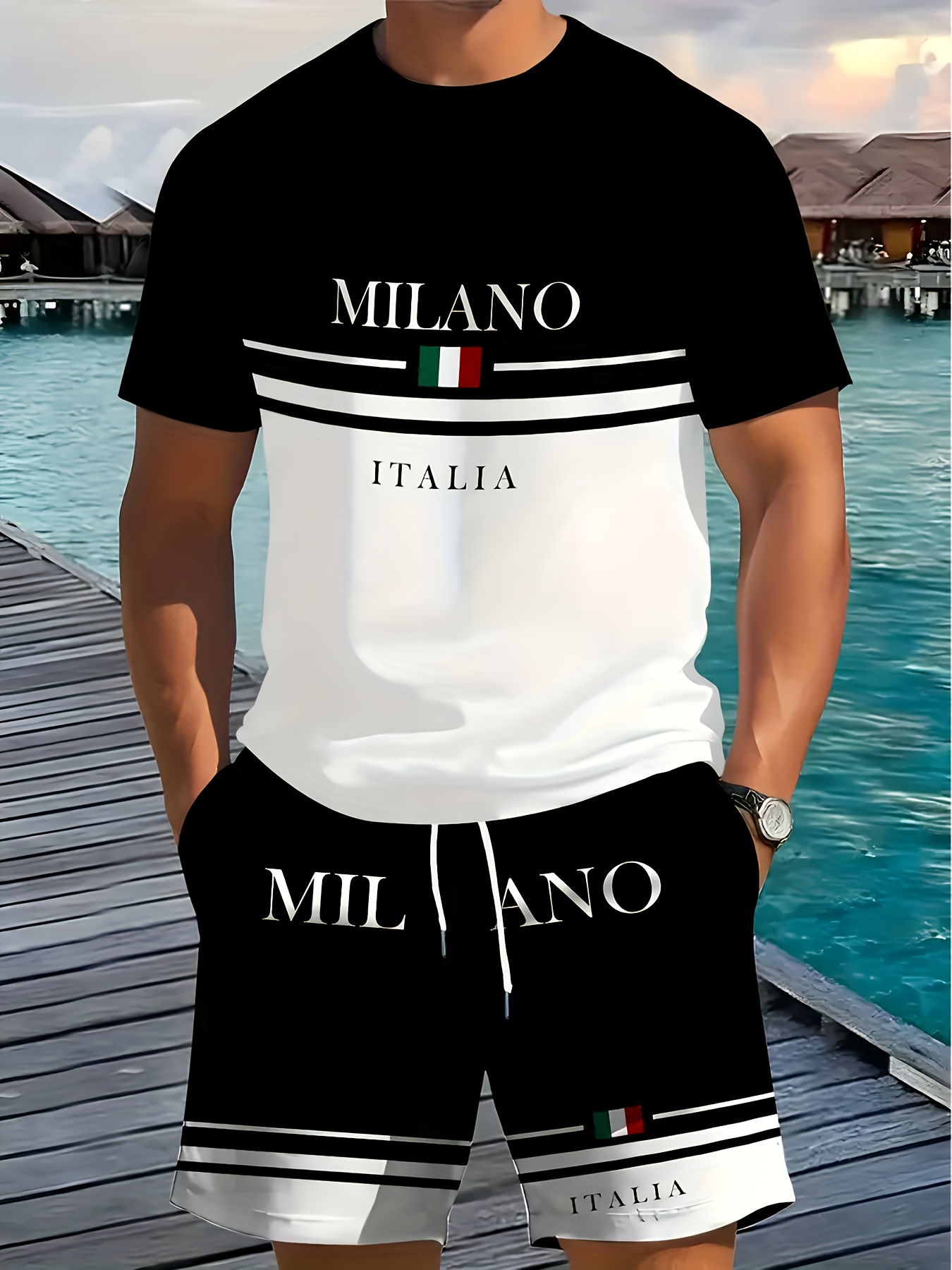 2026 Summer New Men's Short-Sl - Men'S Fashion Model recensione e prezzo