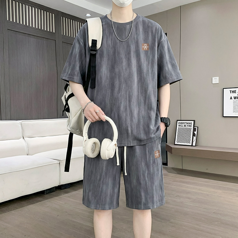 【T-Shirt + 5-Point Shorts】Men' - Men'S Fashion And Style recensione e prezzo
