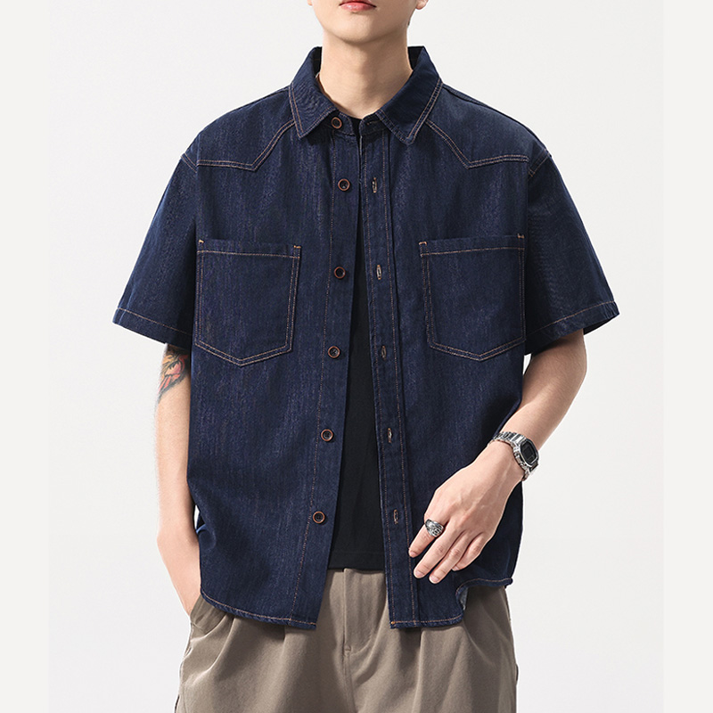 Summer Lightweight Thin Denim  - Jeans Shirt Fashion For Men recensione e prezzo