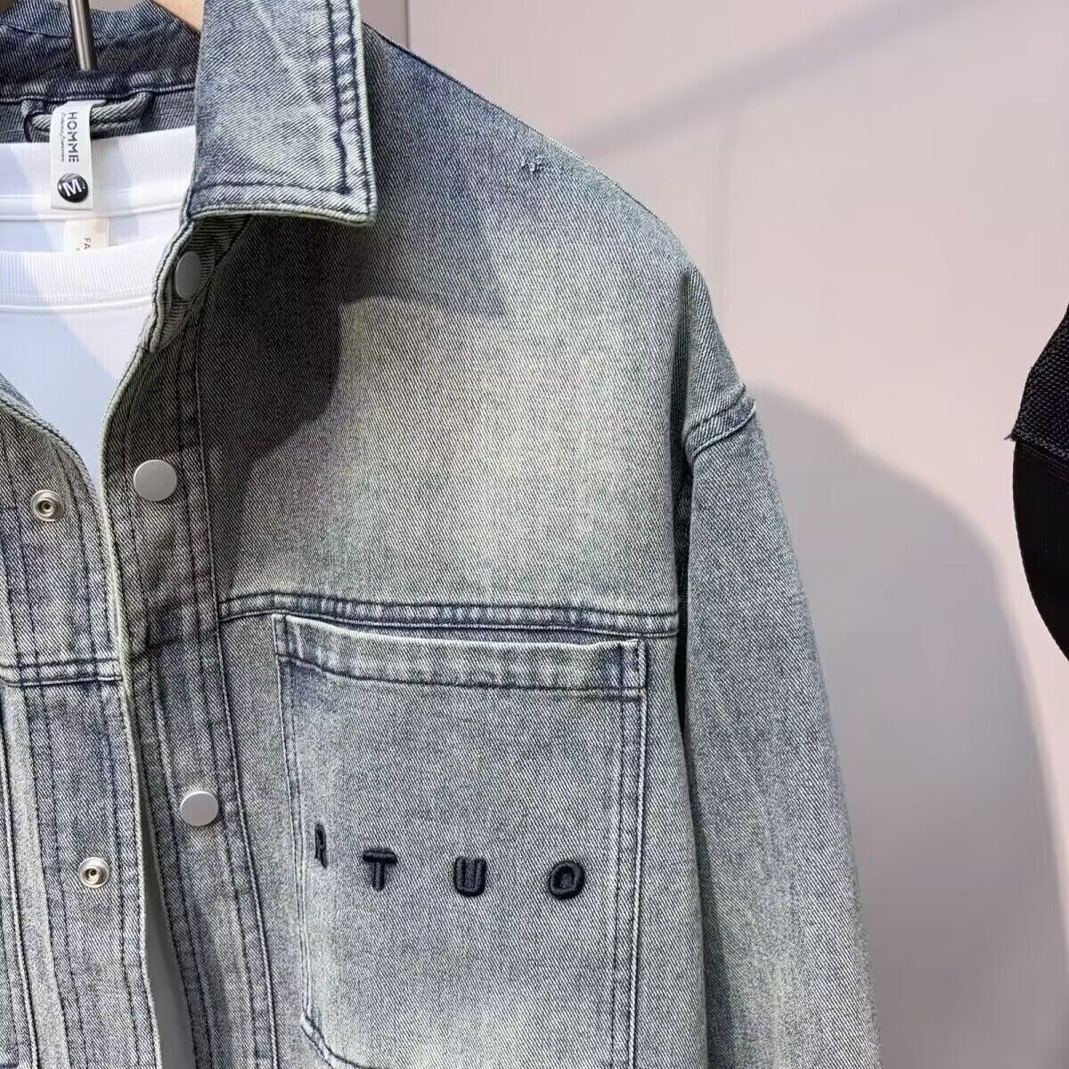 Vintage Clean fit Spring Autum - Jeans Shirt Fashion For Men recensione e prezzo