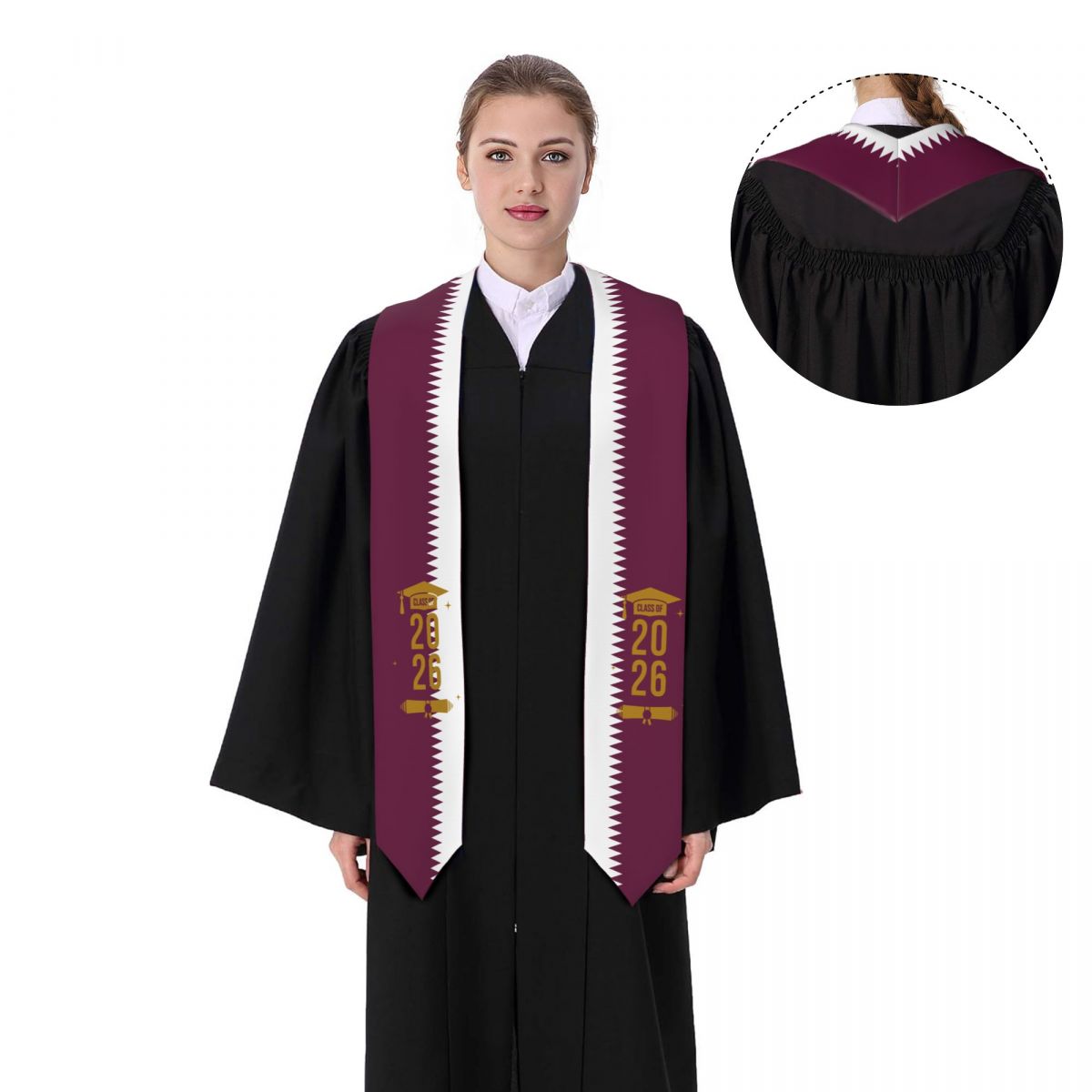 Class Of 2026 Qatar Flag Gradu - Men'S Fashion Qatar recensione e prezzo