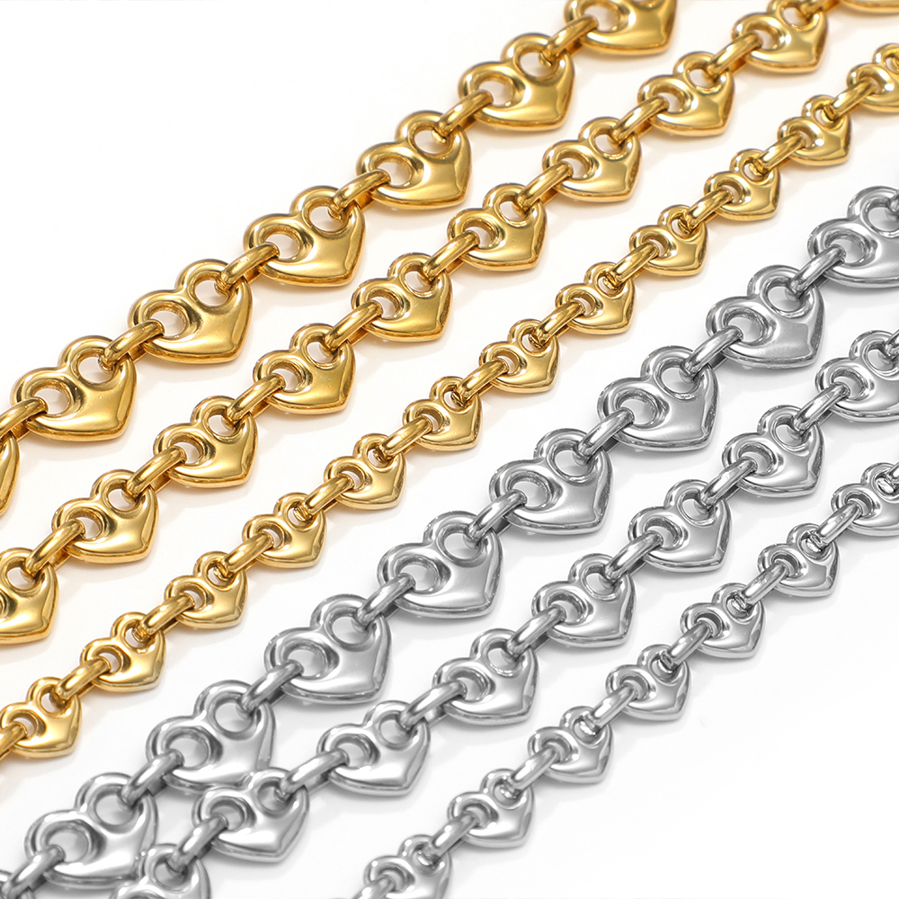 1 Meter Stainless Steel Heart  - Men'S Fashion Necklaces recensione e prezzo