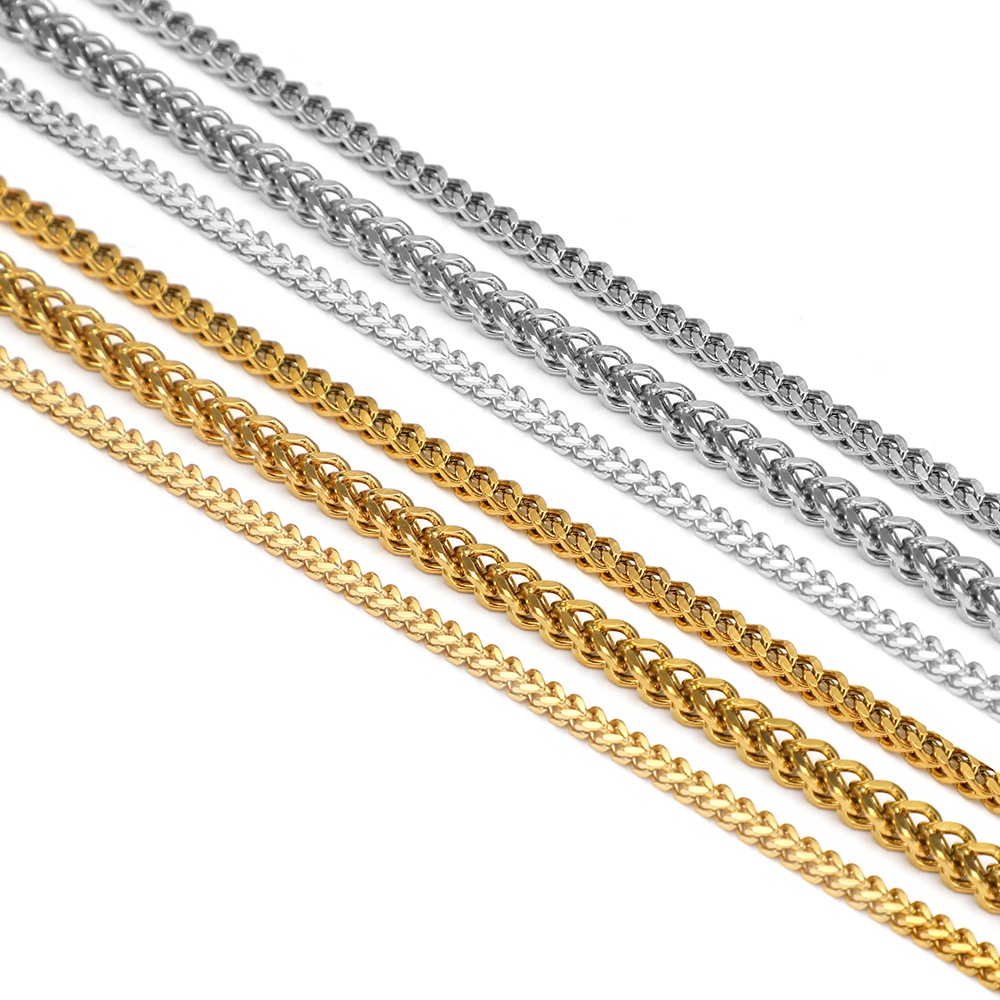 1 Meter Stainless Steel Fashio - Men'S Fashion Necklaces recensione e prezzo