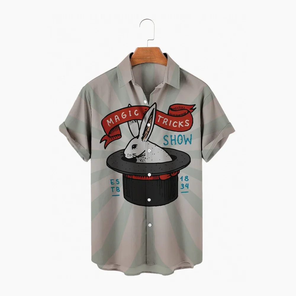 Circus Clown Hawaiian Fashion  - Jeans Shirt Fashion For Men recensione e prezzo