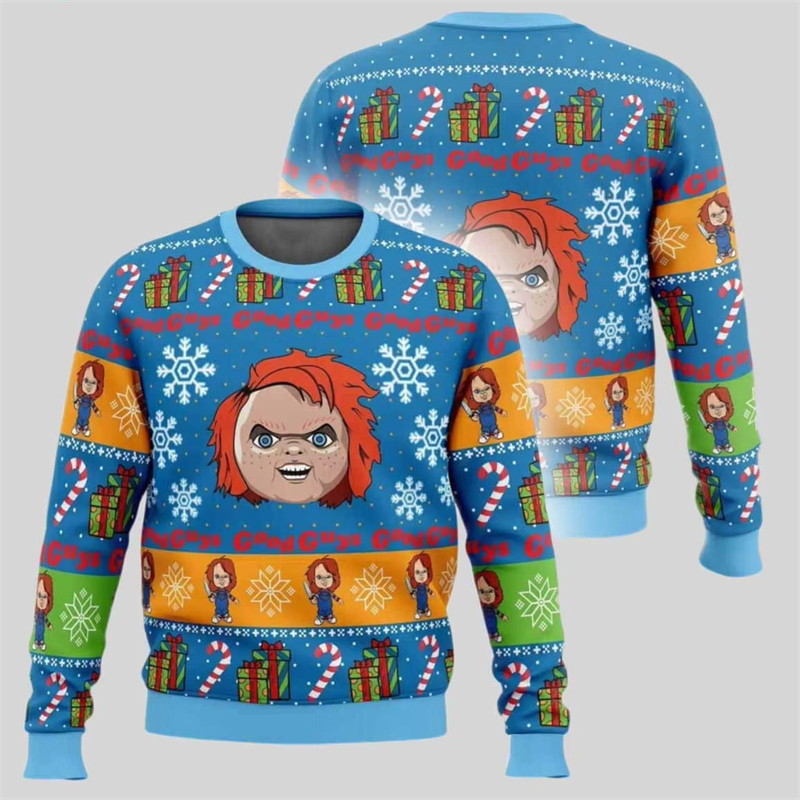 Fashion Chucky Graphic Ugly Ch - Mens Xmas Fashion recensione e prezzo