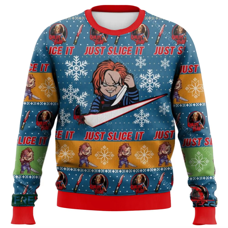 Fashion Chucky Graphic Ugly Ch - Mens Xmas Fashion recensione e prezzo