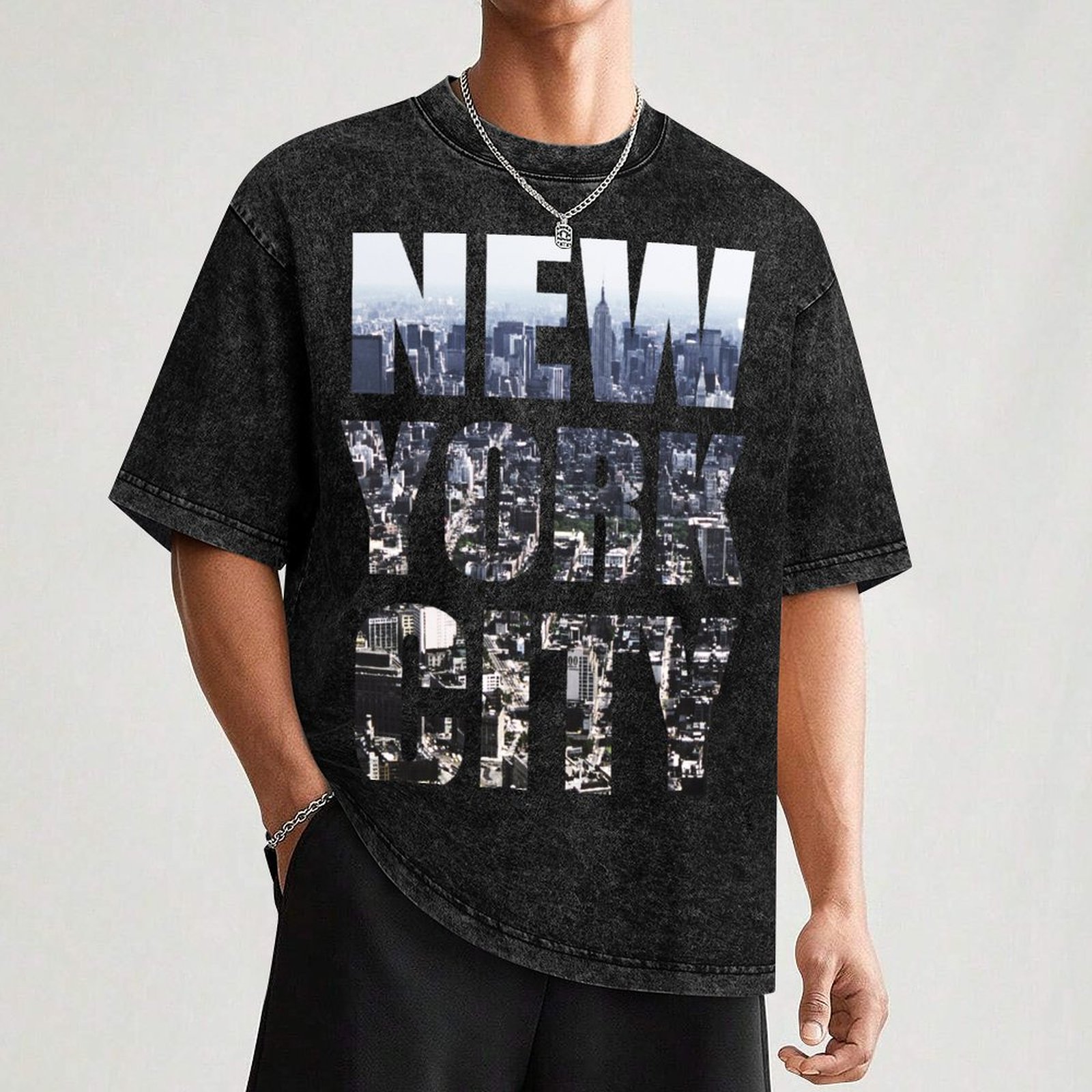 NYC T-Shirt Fashion Simple Cas - Men'S Fashion Nyc recensione e prezzo