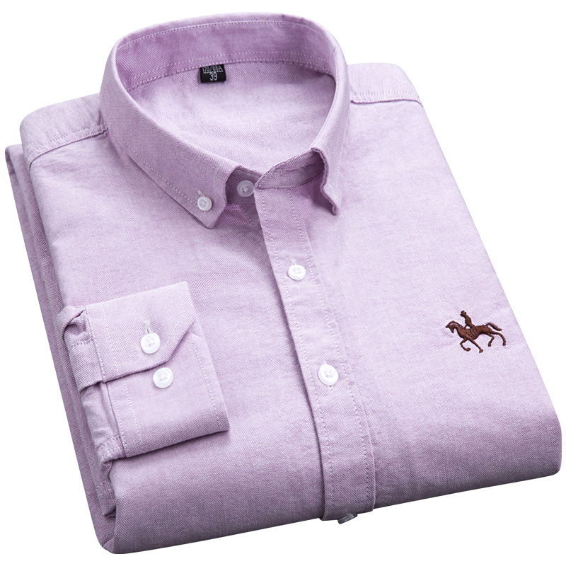 Long Sleeve Pink Shirt For Men - Mens Fashion Dress Shirts recensione e prezzo