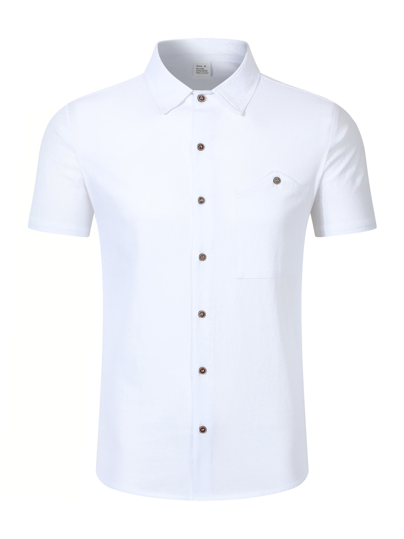 Summer Men's Casual White Cuba - Linen Shirt Summer recensione e prezzo