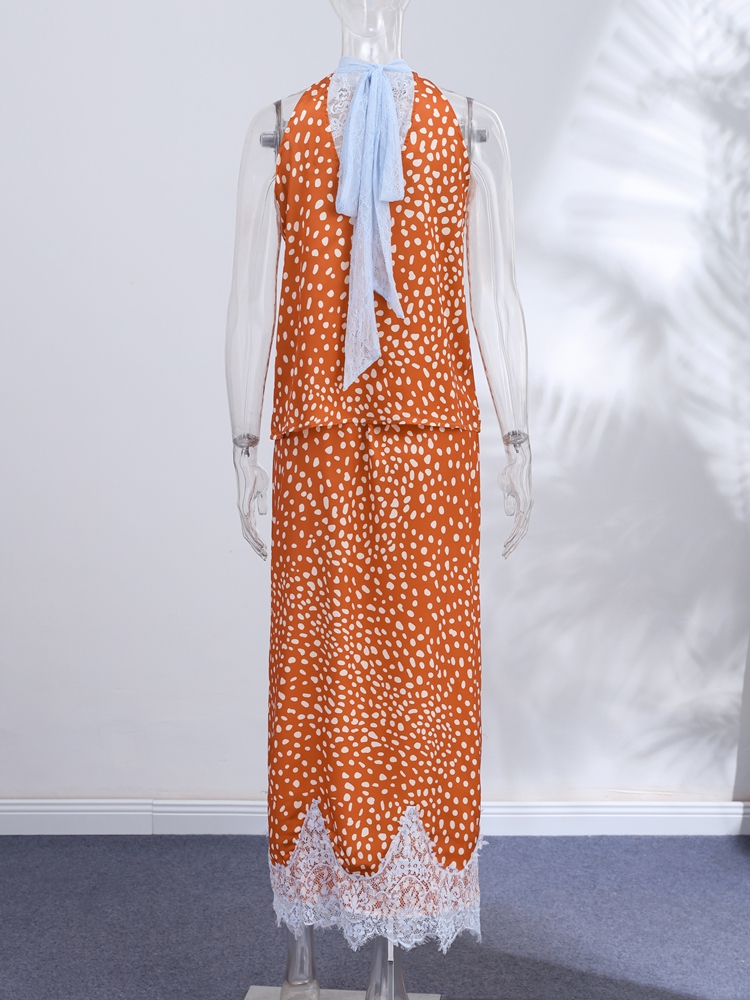 Elegant Polka Dots Lace Patchw - Men'S Fashion Outfits 2026 recensione e prezzo