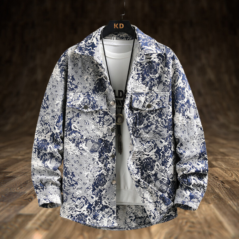 Spring Men's Lxury Denim Jacke - Jeans Shirt Fashion For Men recensione e prezzo