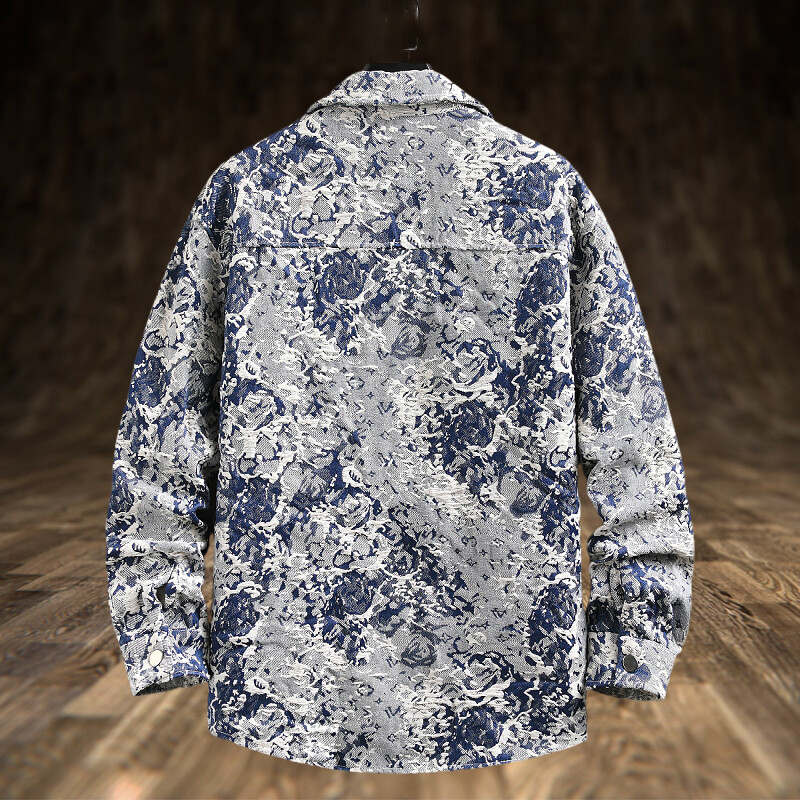 Spring Men's Lxury Denim Jacke - Jeans Shirt Fashion For Men recensione e prezzo