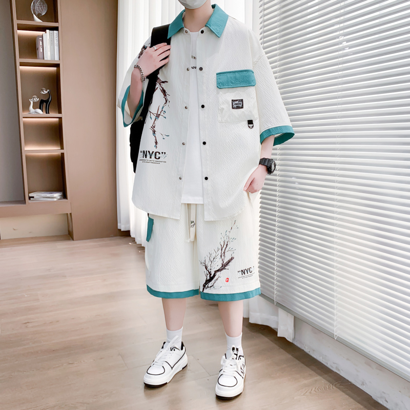 Shirt+shorts 2026 Summer New s - Men'S Fashion For 2026 recensione e prezzo