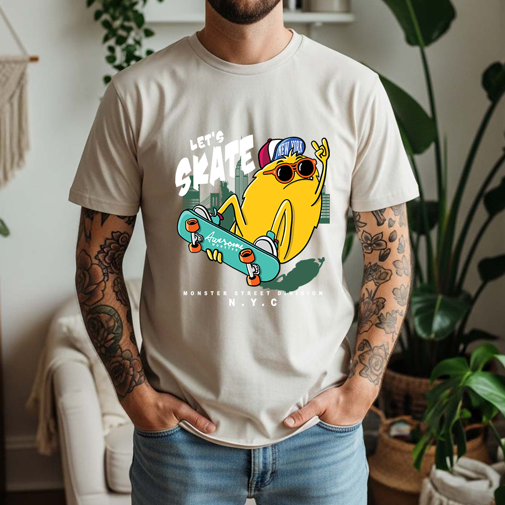 100% Cotton NYC Skate Monster  - Men'S Fashion Nyc recensione e prezzo