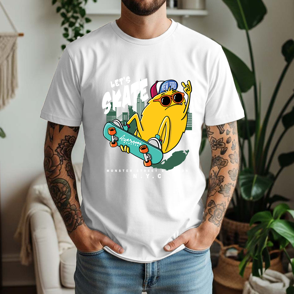 100% Cotton NYC Skate Monster  - Men'S Fashion Nyc recensione e prezzo